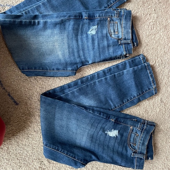 2 pairs jordache skinny slim jeans size 12 like new - Picture 1 of 2